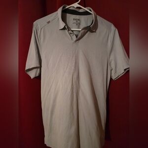 Rhone Light Gray Polo Shirt